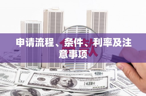 柳林申请流程、条件、利率及注意事项