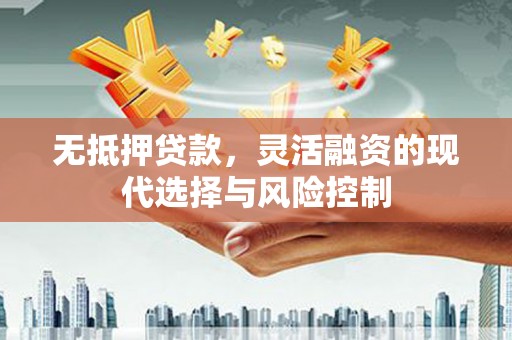 柳林无抵押贷款，灵活融资的现代选择与风险控制