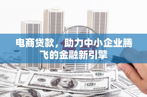 柳林电商贷款，助力中小企业腾飞的金融新引擎