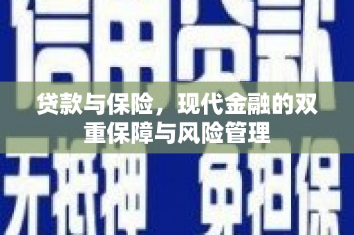 柳林贷款与保险，现代金融的双重保障与风险管理