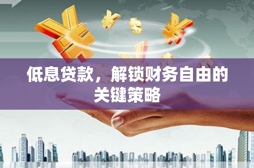 柳林低息贷款，解锁财务自由的关键策略