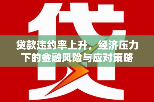 柳林贷款违约率上升，经济压力下的金融风险与应对策略