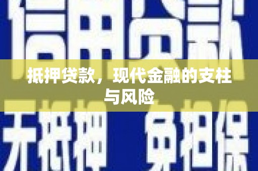 柳林抵押贷款，现代金融的支柱与风险