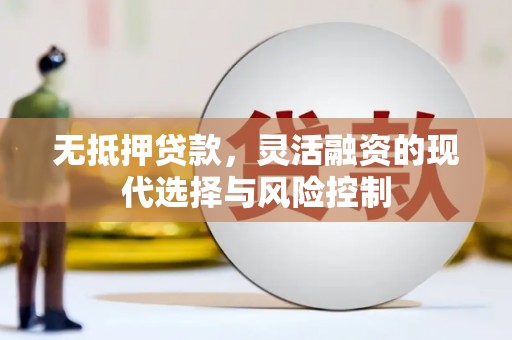 柳林无抵押贷款，灵活融资的现代选择与风险控制