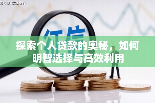 柳林探索个人贷款的奥秘，如何明智选择与高效利用