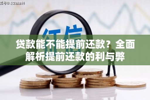 柳林贷款能不能提前还款？全面解析提前还款的利与弊