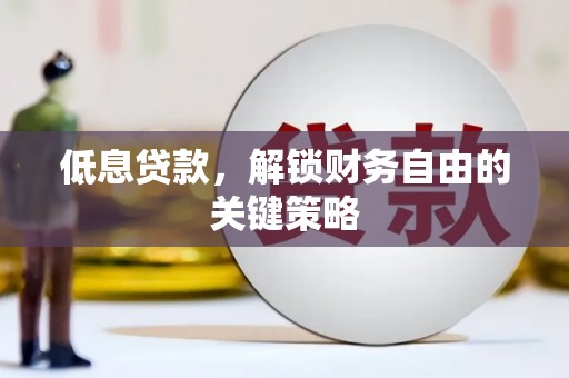 柳林低息贷款，解锁财务自由的关键策略
