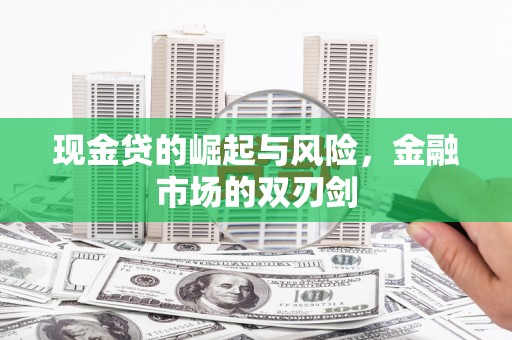柳林现金贷的崛起与风险，金融市场的双刃剑