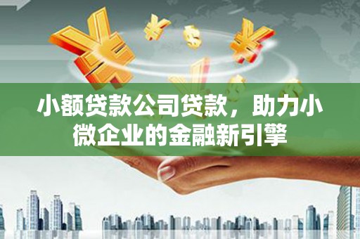 柳林小额贷款公司贷款，助力小微企业的金融新引擎