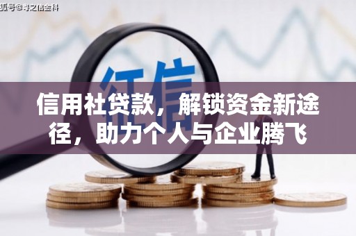 柳林信用社贷款，解锁资金新途径，助力个人与企业腾飞