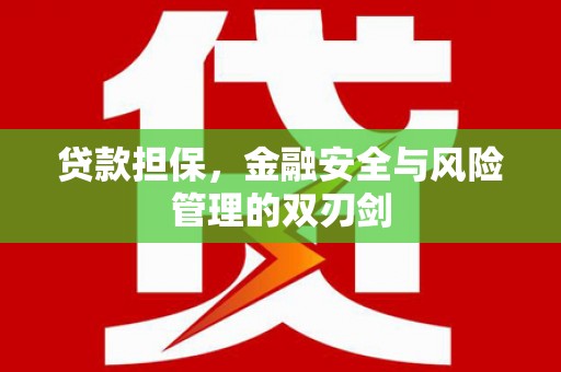 柳林贷款担保，金融安全与风险管理的双刃剑