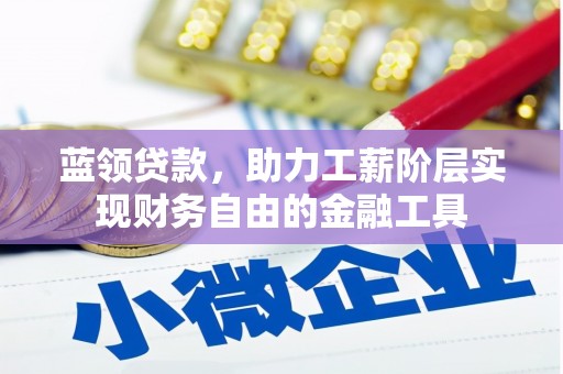柳林蓝领贷款，助力工薪阶层实现财务自由的金融工具