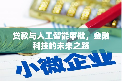 柳林贷款与人工智能审批，金融科技的未来之路