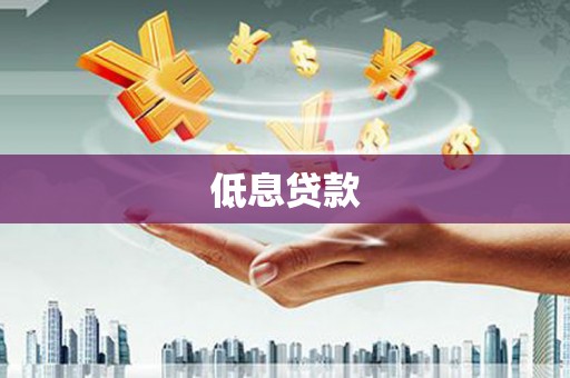 柳林低息贷款