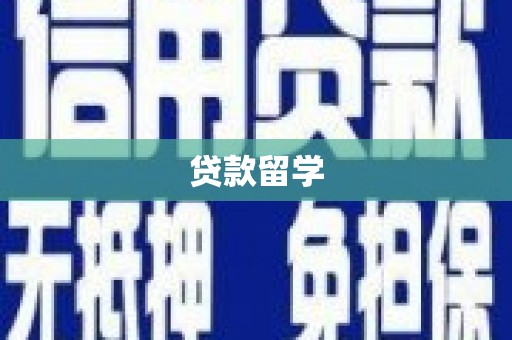 柳林贷款留学