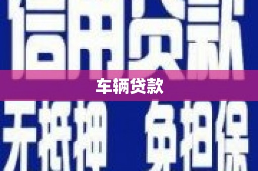 柳林车辆贷款